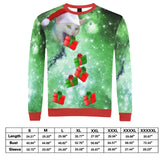 Space Cat Ugly Christmas Sweater