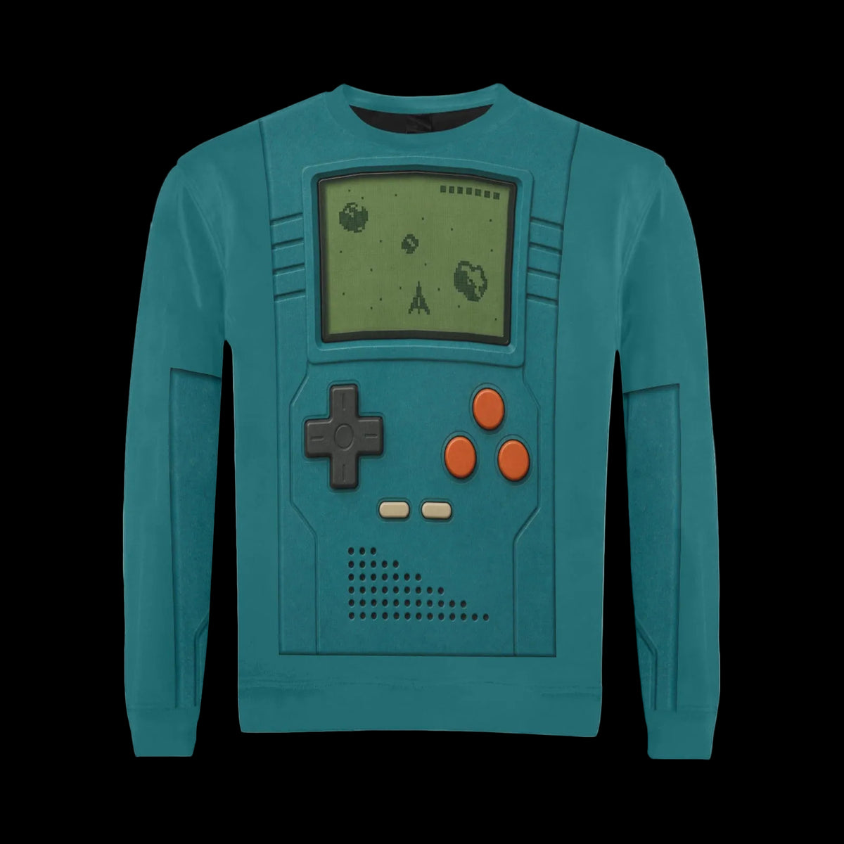 Retro Handheld Game Costume Sweater