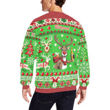 Inappropriate Reindeer Ugly Christmas Sweater