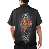 Dragons Cross, Sarah Richter Art Hawaiian Shirt