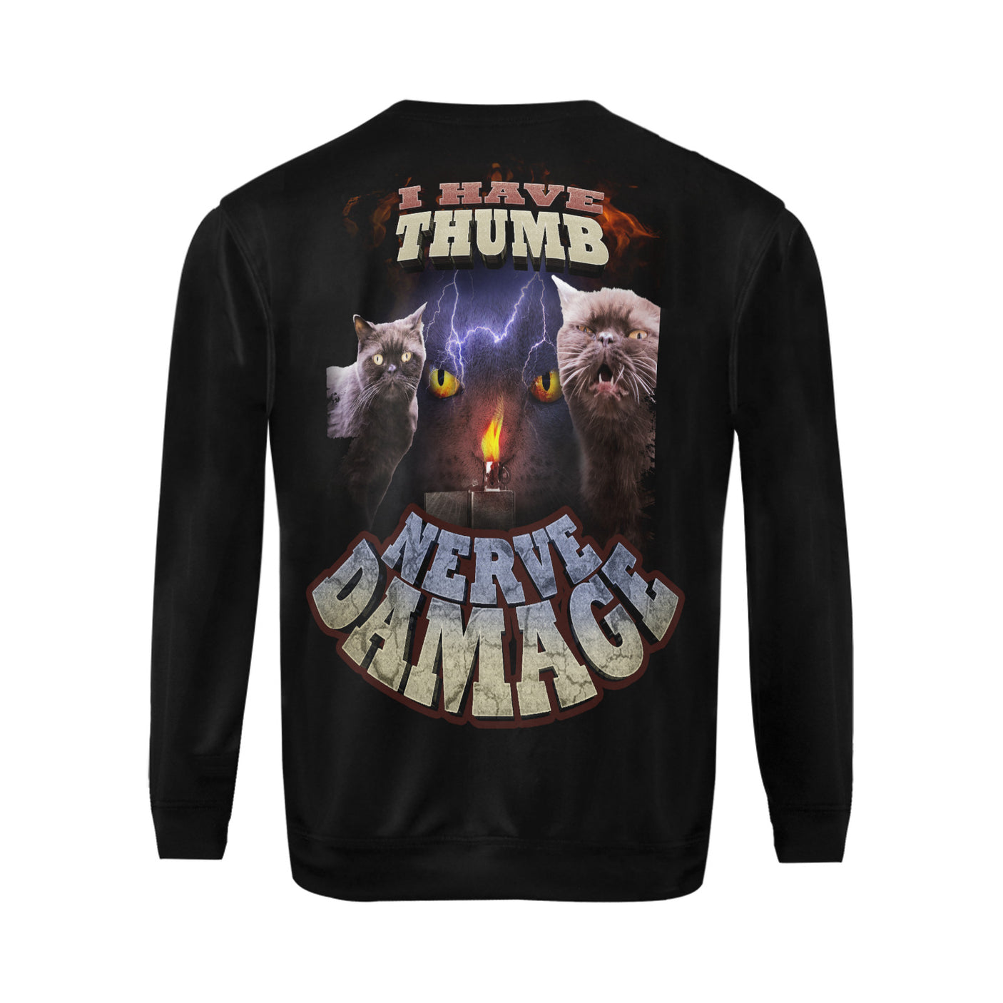 White Elephant Sweater | Nerve Damage Christmas Sweatshirt