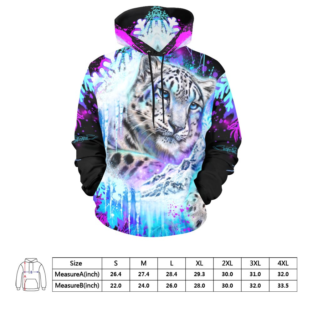 Sheena Pike Snow Leopard Spirit Hoodie