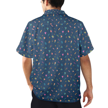 Arcade Floor Carpet Pattern Hawaiian Shirt