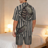 Sleepwalking Dead Men's Horror Short Pajama Set