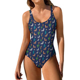 Llama One Piece Swimsuit