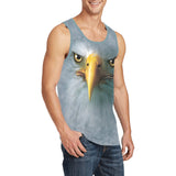 Bald Eagle Face Tank Top