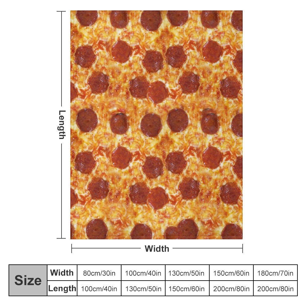 Pizza Throw Blanket