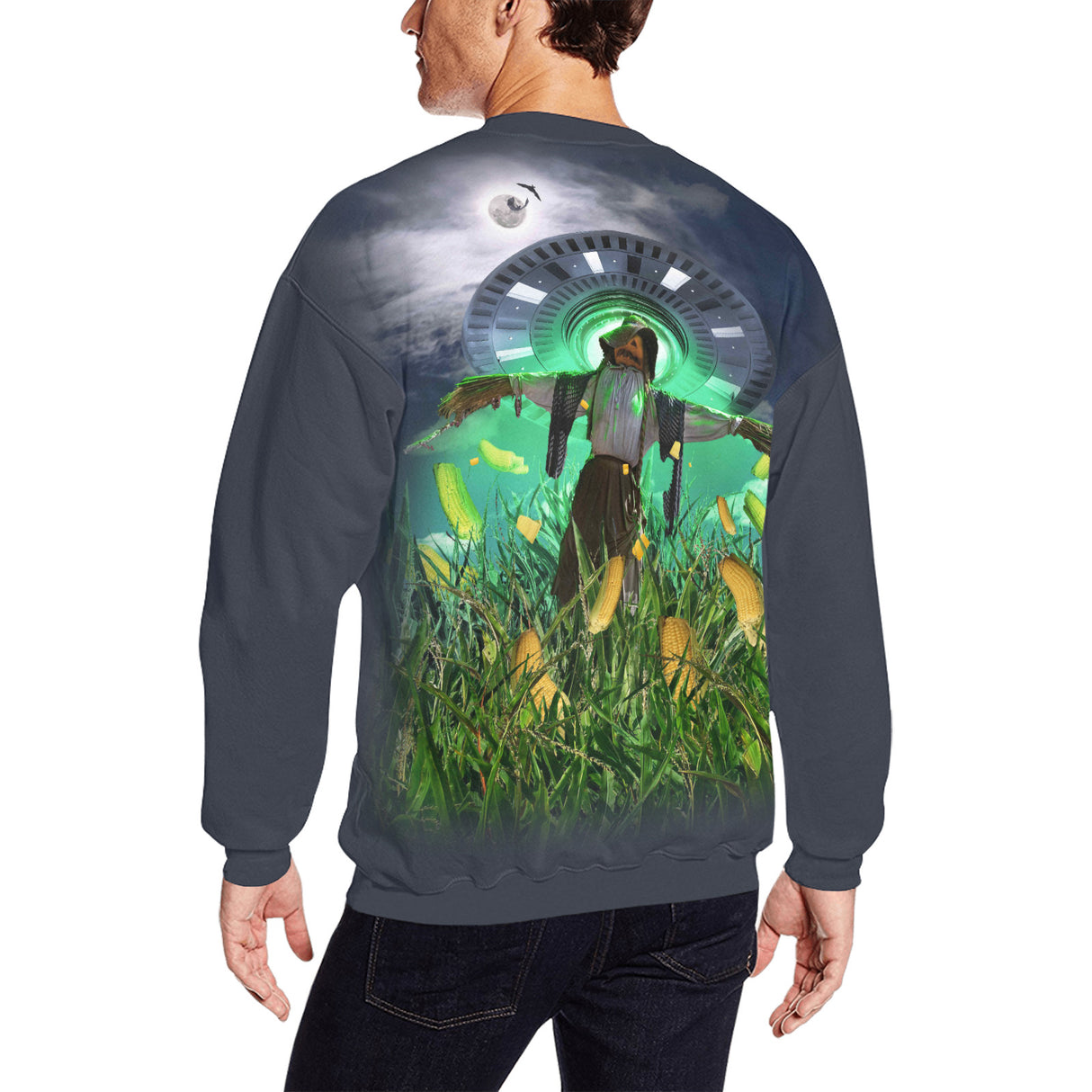 Scarecrow UFO Sweater