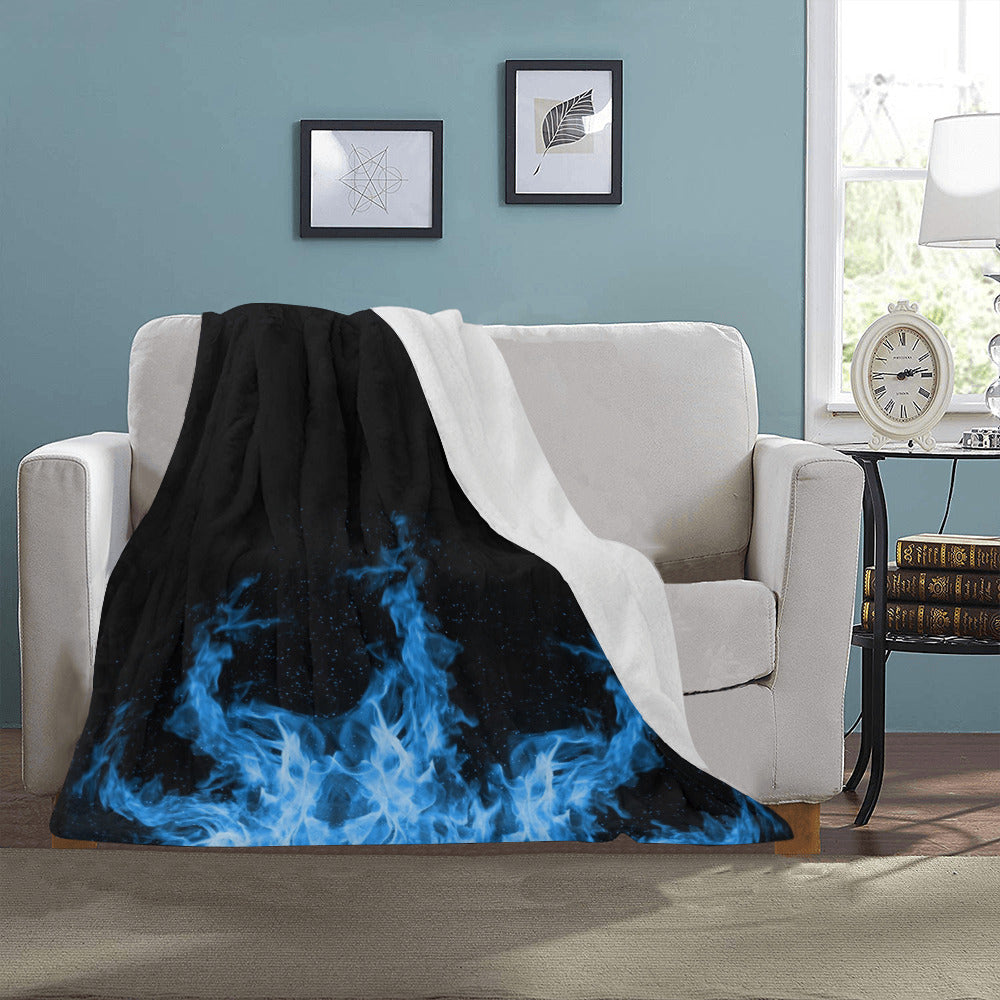 Cool Fire Throw Blanket