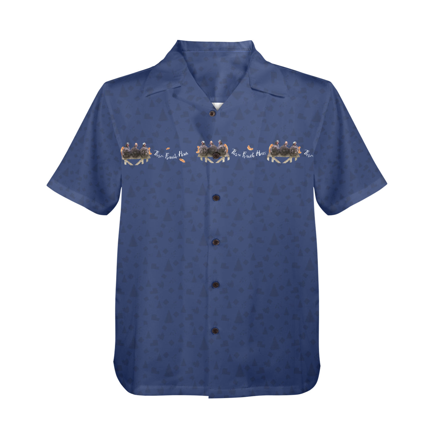 French Hens 12 Days of Christmas Hawaiian Shirt | Button Up Down Shirt