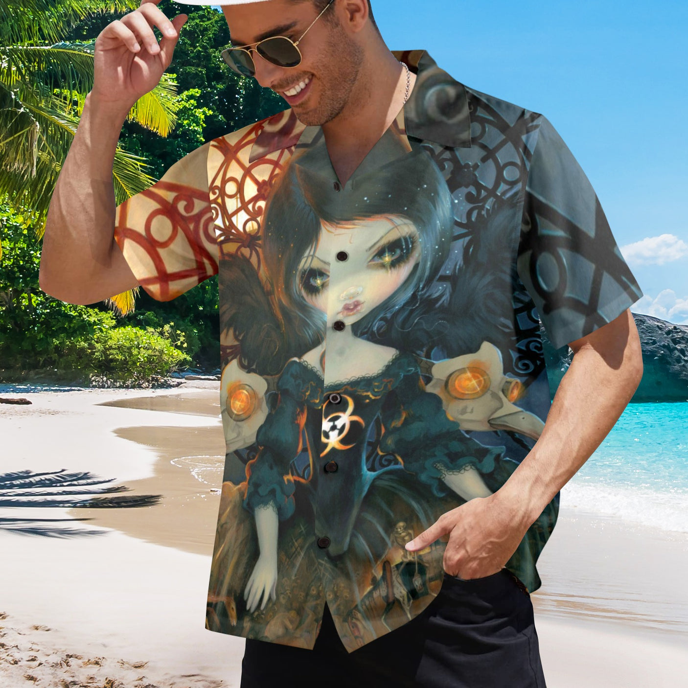 Jasmine Becket-Griffith 'Unseelie Court Pestilence' Hawaiian Shirt