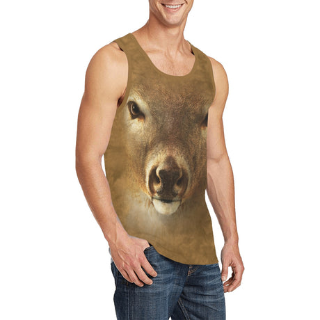 Deer Face Tank Top