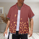 Hot Dog Hawaiian Shirt | Button Up Down Shirt
