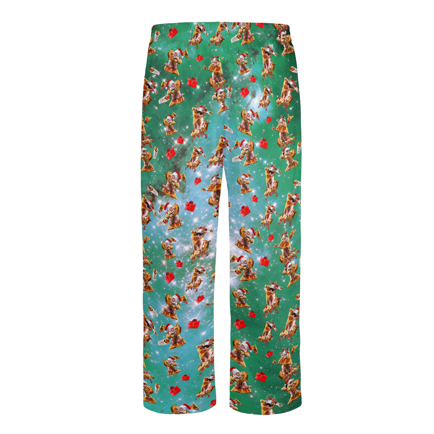 Christmas Space Cat Pajamas