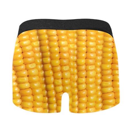 Corn Cob Boxer Briefs - Funny Food Underwear Gift