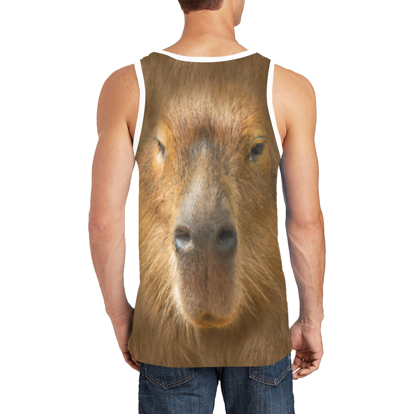 Capybara Face Tank Top