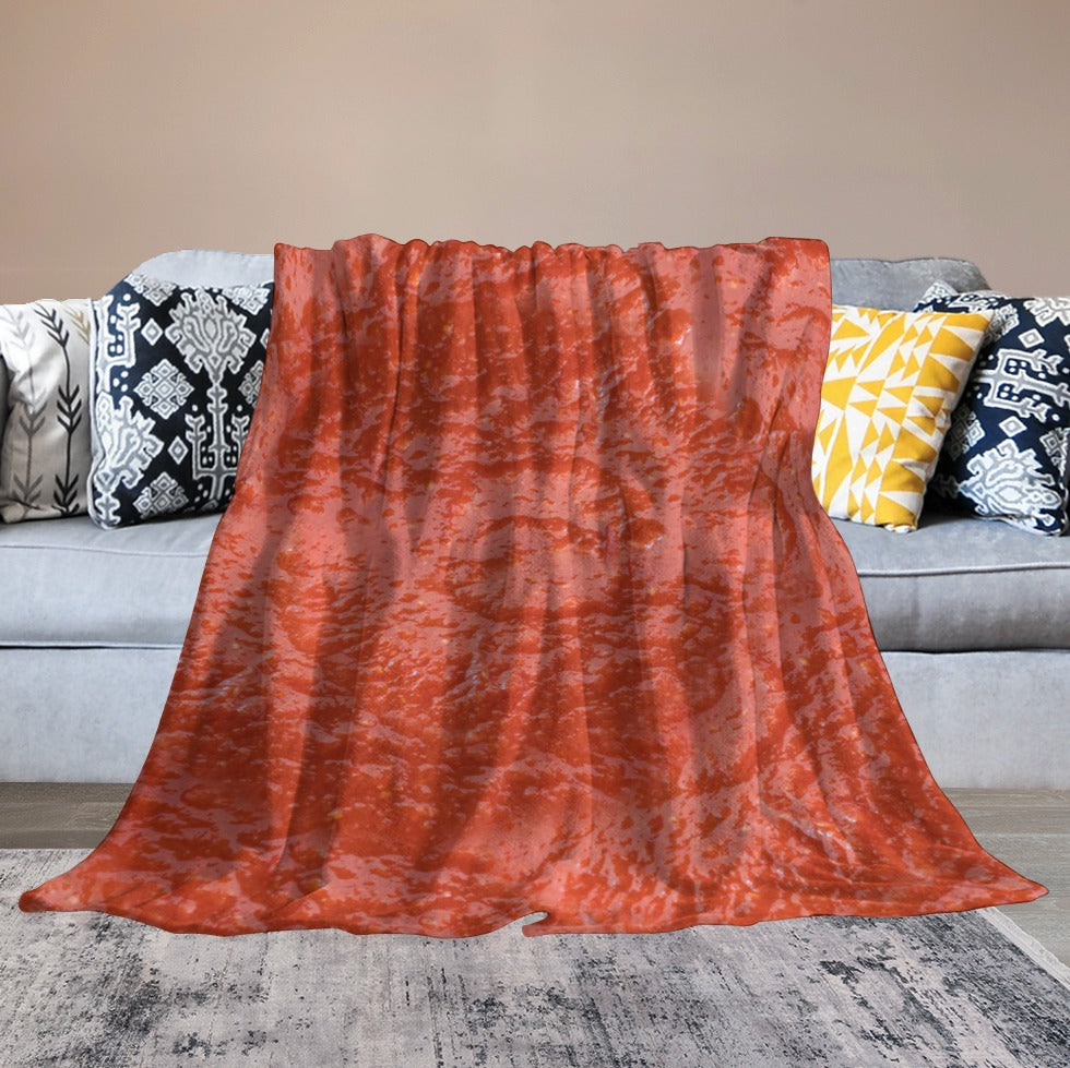 Tomato Soup Throw Blanket