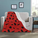 Lady Beetle Throw Blanket