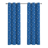 Cloud Window Curtains – Blue Sky Grommet Set, 52 x 84 in