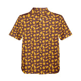 Dinosaur Chicken Nuggets Hawaiian Shirt additional product view