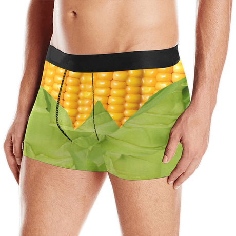 Corn Cob Boxer Briefs - Novelty Food Boxers
