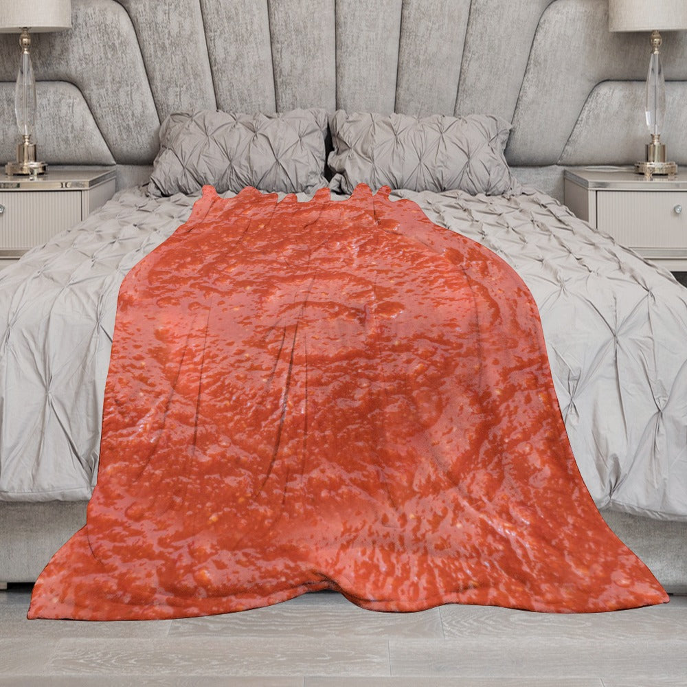 Tomato Soup Throw Blanket