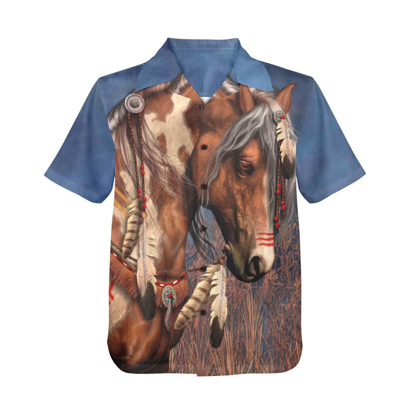 Laurie Prindle 'War Pony' Hawaiian Shirt