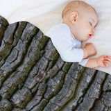 Tree Bark Throw Blanket