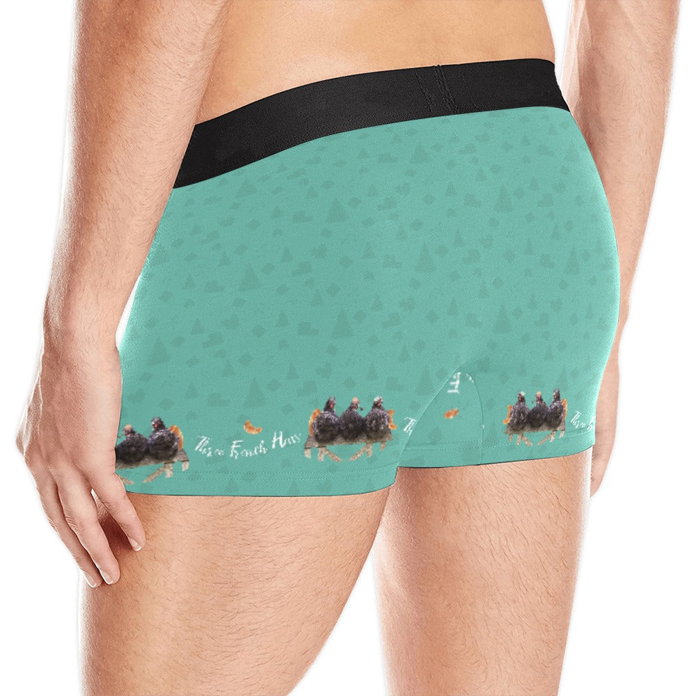 French Hens Christmas Boxer Brief Boxers