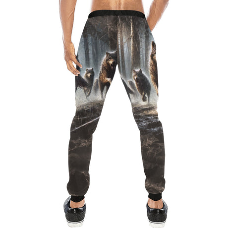 Rainforest Wolf Joggers