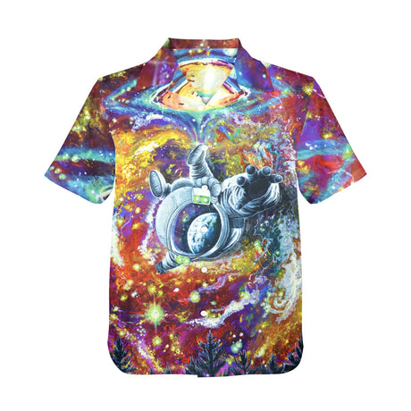 Abduction Space Astronaut, Dakota Daetwiler Art Hawaiian Shirt