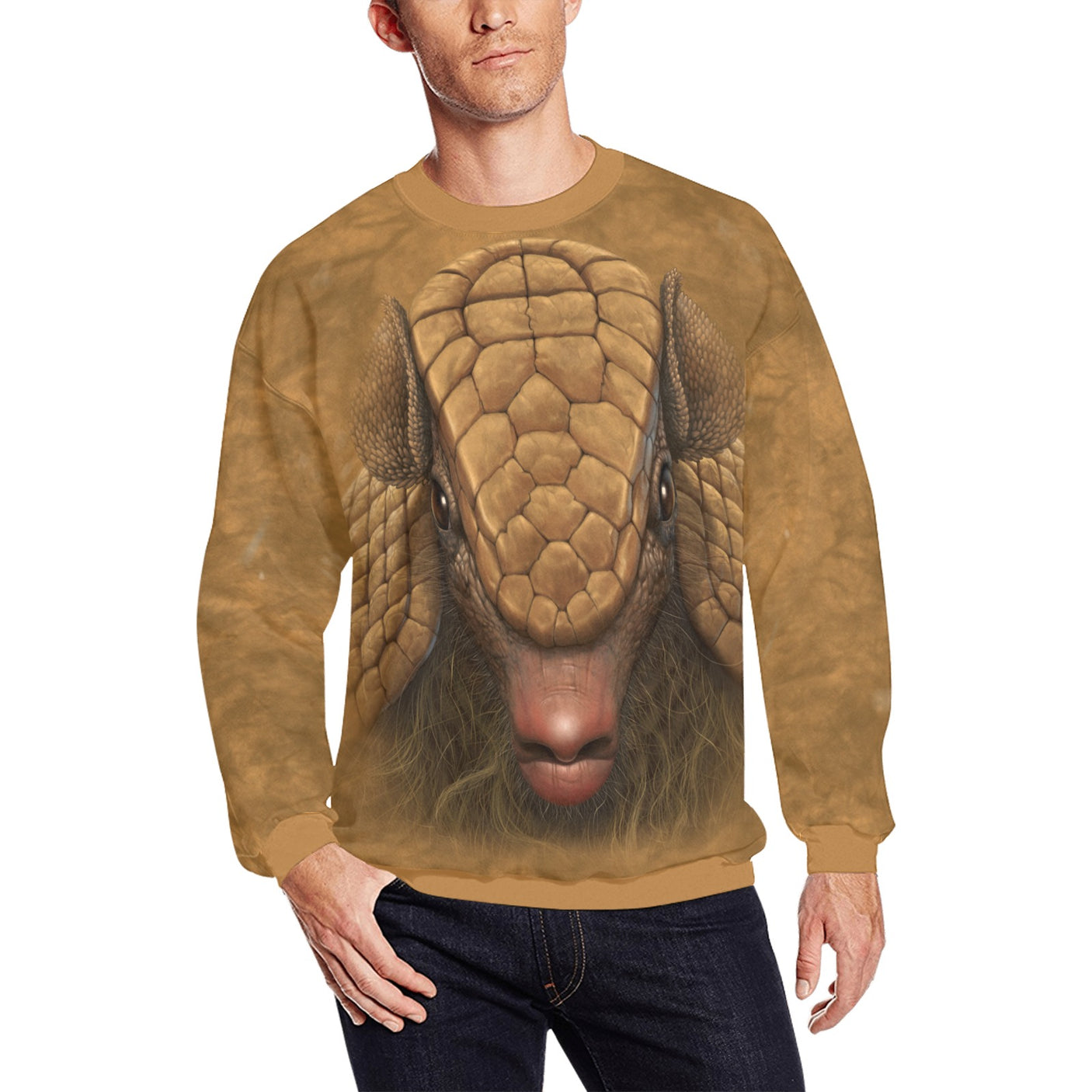 Armadillo Face Sweater