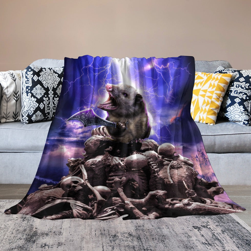 Possum Throw Blanket