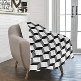 Optical Illusion Throw Blanket