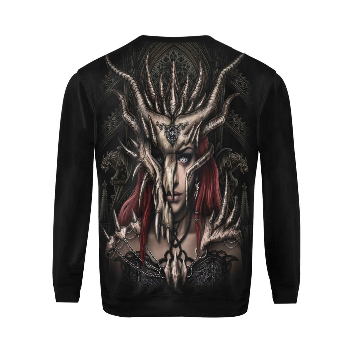 Dragon Mask, Sarah Richter Art Sweatshirt