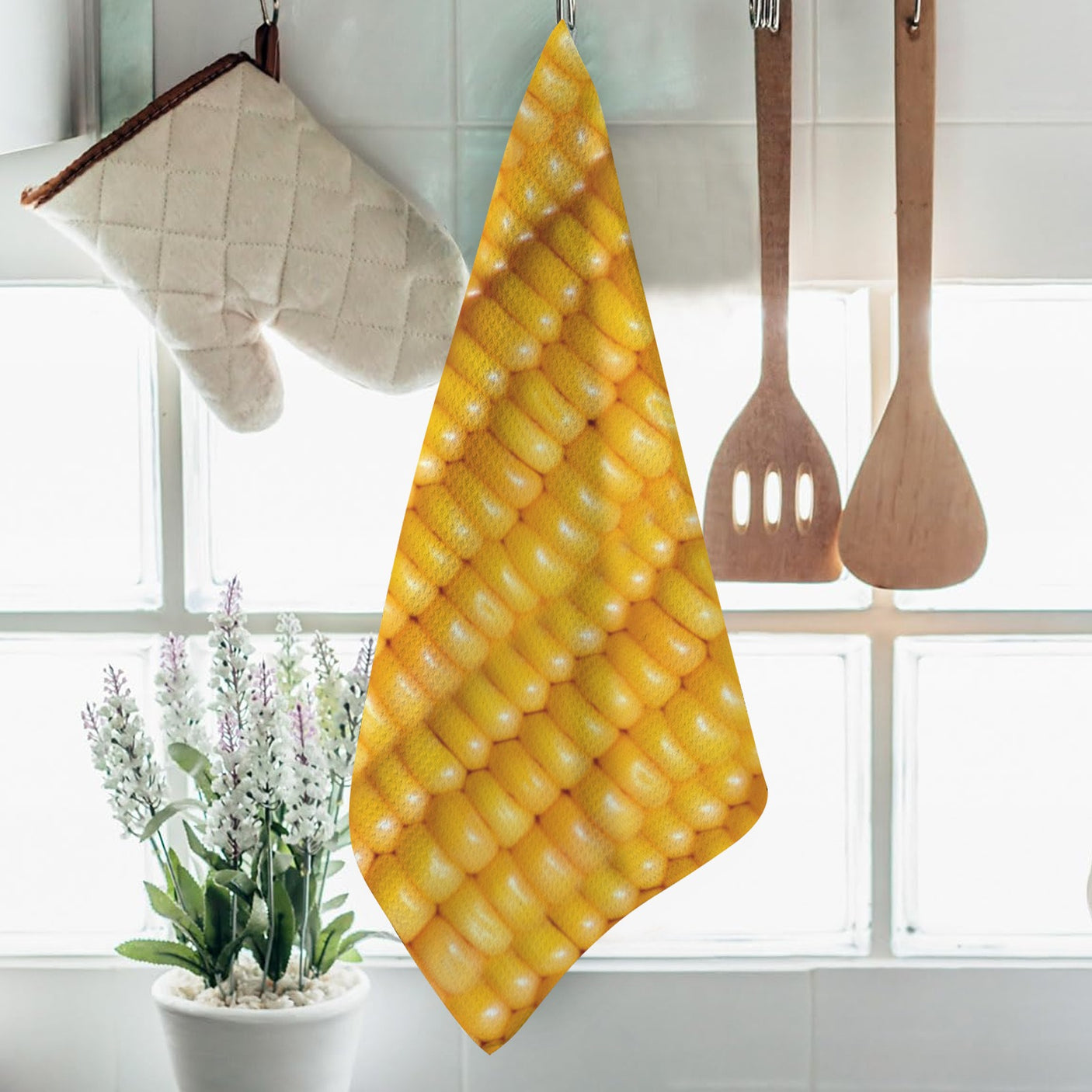 Corn Cob Kitchen Hand Towel