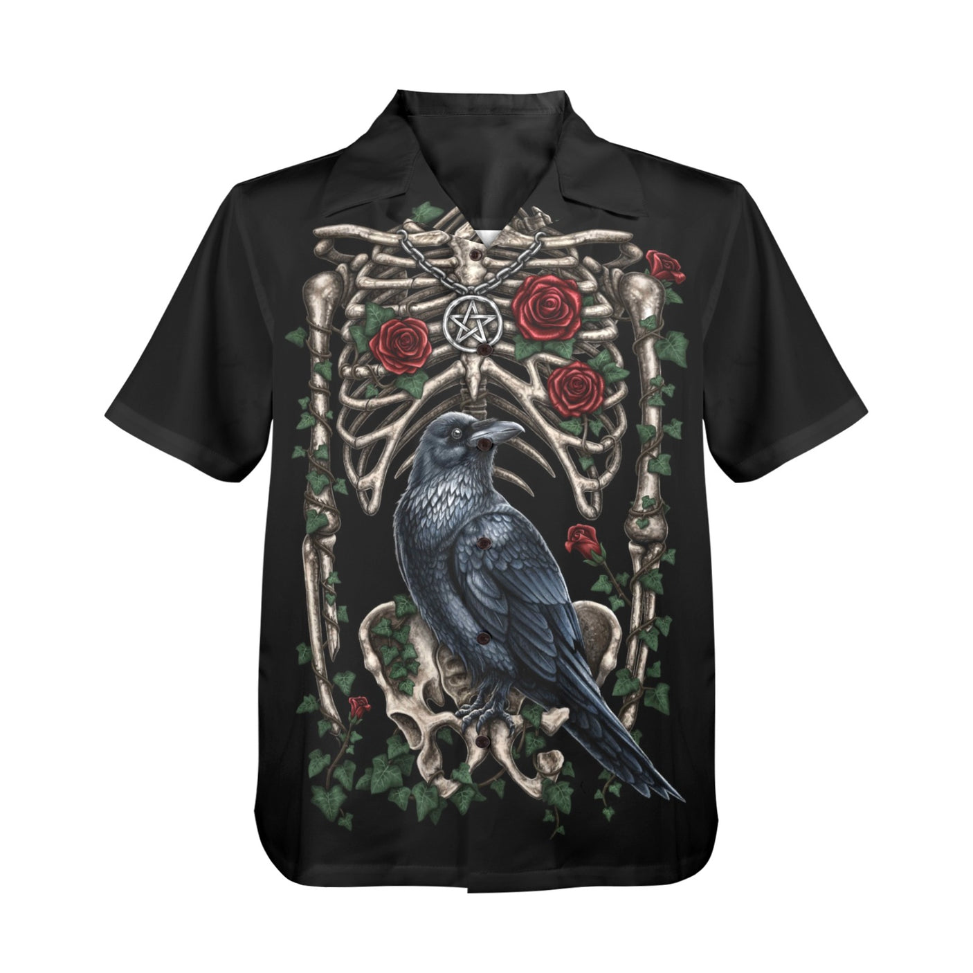 Corvus, Sarah Richter Art Hawaiian Shirt