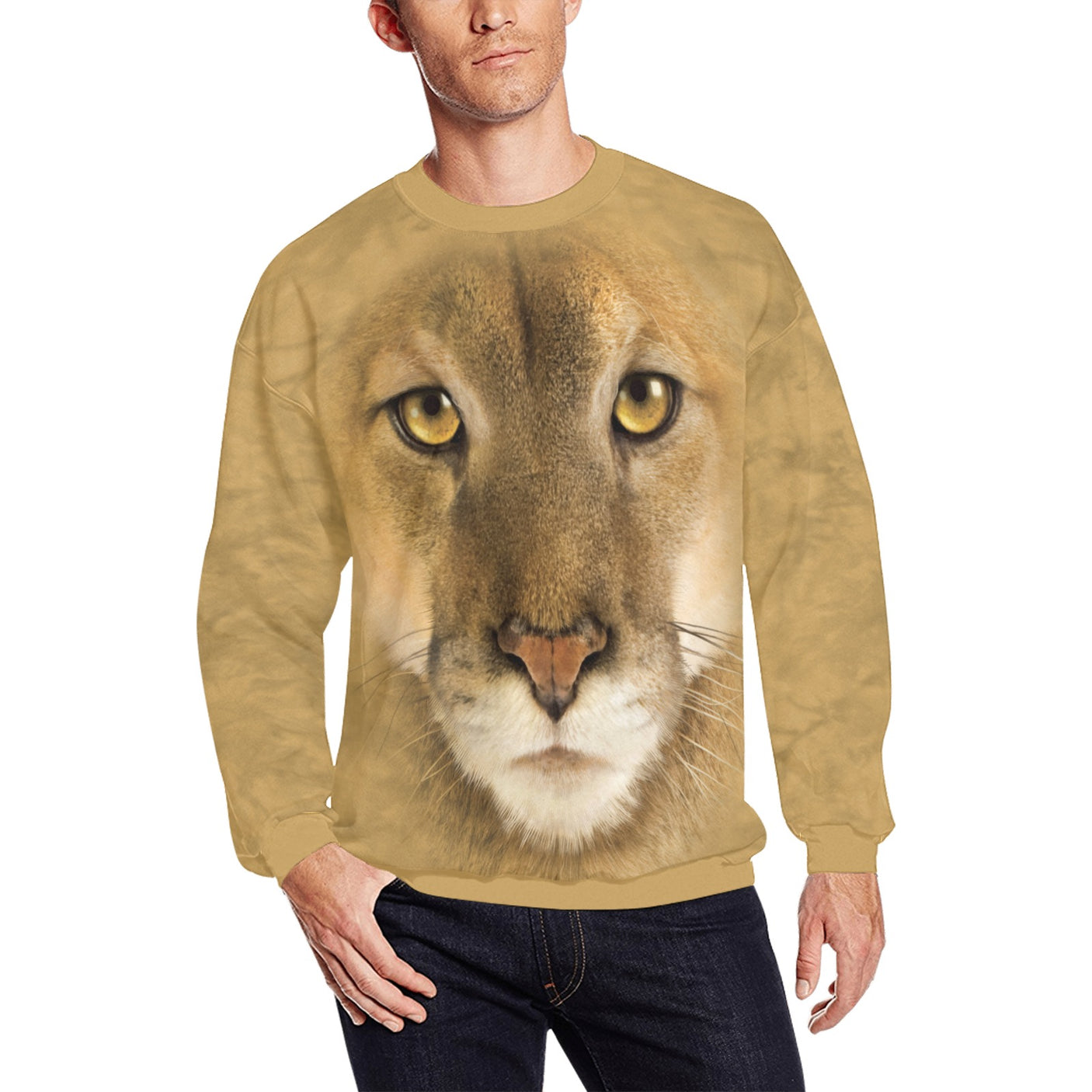 Cougar Face Sweater