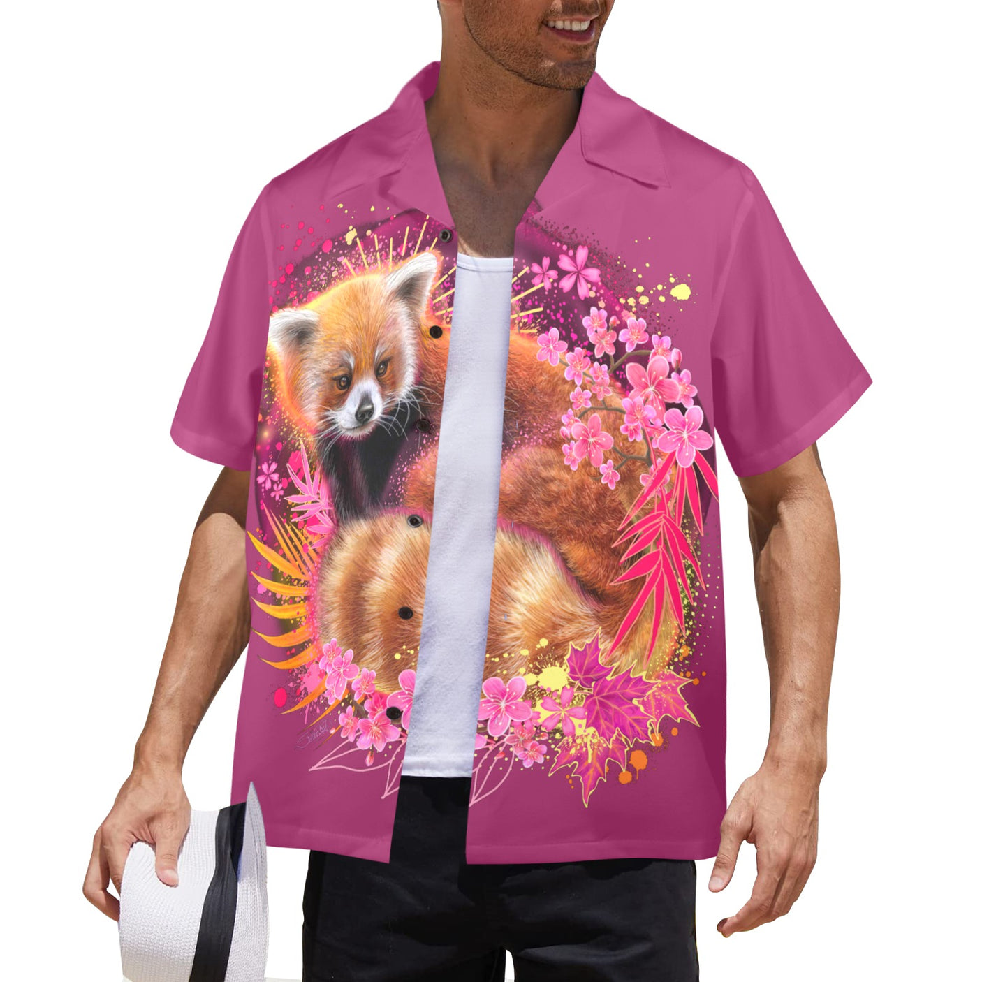 Sheena Pike Red Panda Hawaiian Shirt