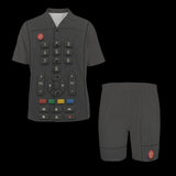 Retro TV Remote Costume Pajama Set
