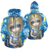 Jasmine Becket-Griffith Alice In A Van Gogh Nocturne Hoodie