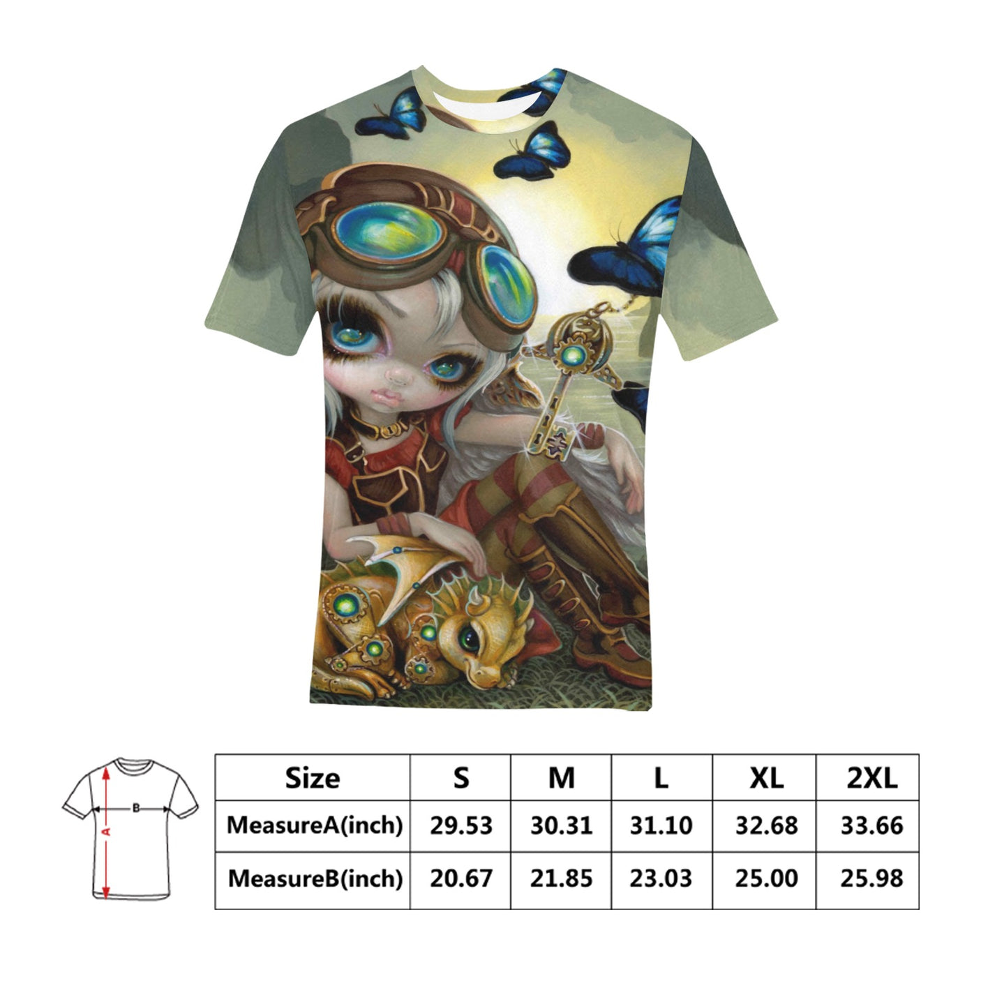 Jasmine Becket-Griffith 'Clockwork Dragonling' Shirt