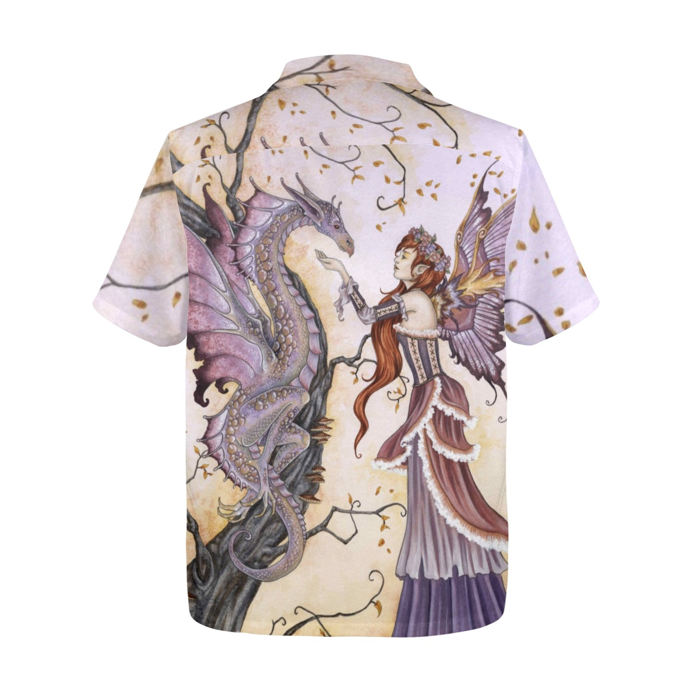 Amy Brown 'The Dragon Charmer' Hawaiian Shirt