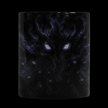 Creeping eyes and a smoky monster emerging from darkness on color-changing mugs, product view 4