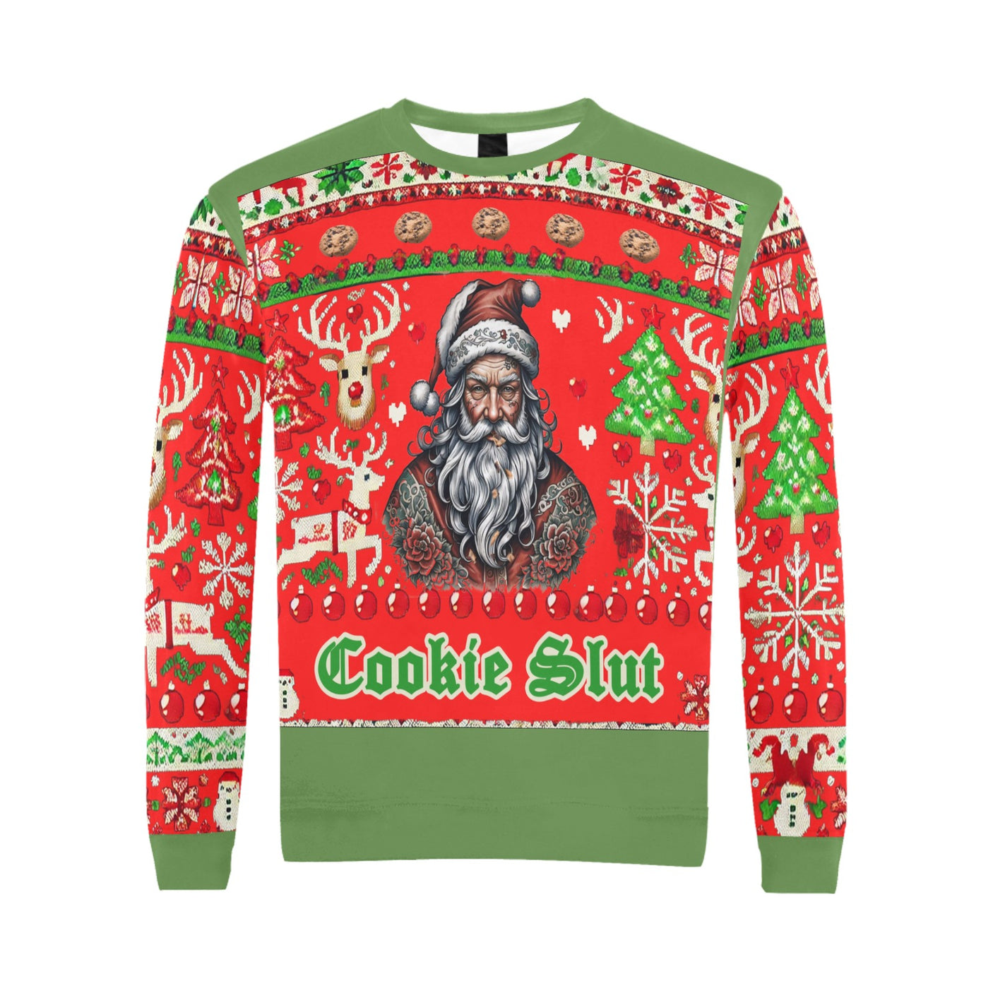 Inappropriate Santa Ugly Christmas Sweater