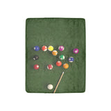 Snooker Billiards Throw Blanket