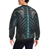 Glowing Skeleton Heart Halloween Costume Sweatshirt