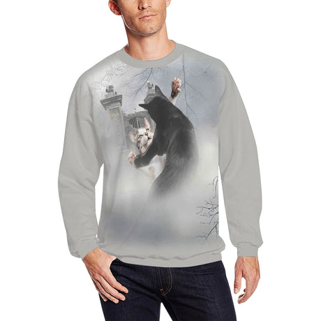 Black Cat Temple Sweater