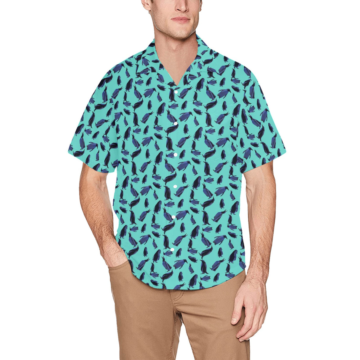 Penguin Hawaiian Shirt | Button Up Down Shirt
