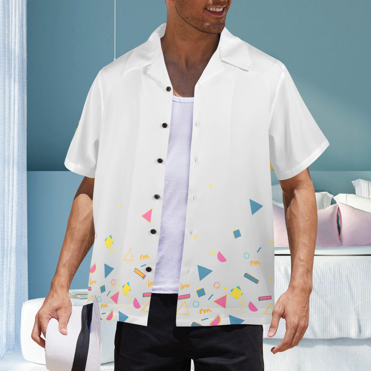 Arcade Floor Carpet Hawaiian Shirt | Button Up Down Shirt